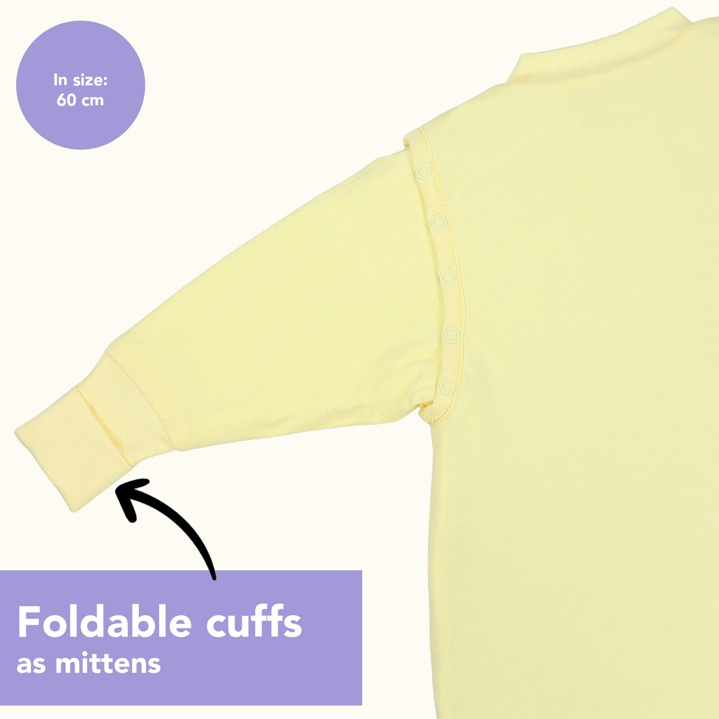 Sleeping Bag with Feet, Foldable Feet Covers & Sleeves - 1.0 TOG