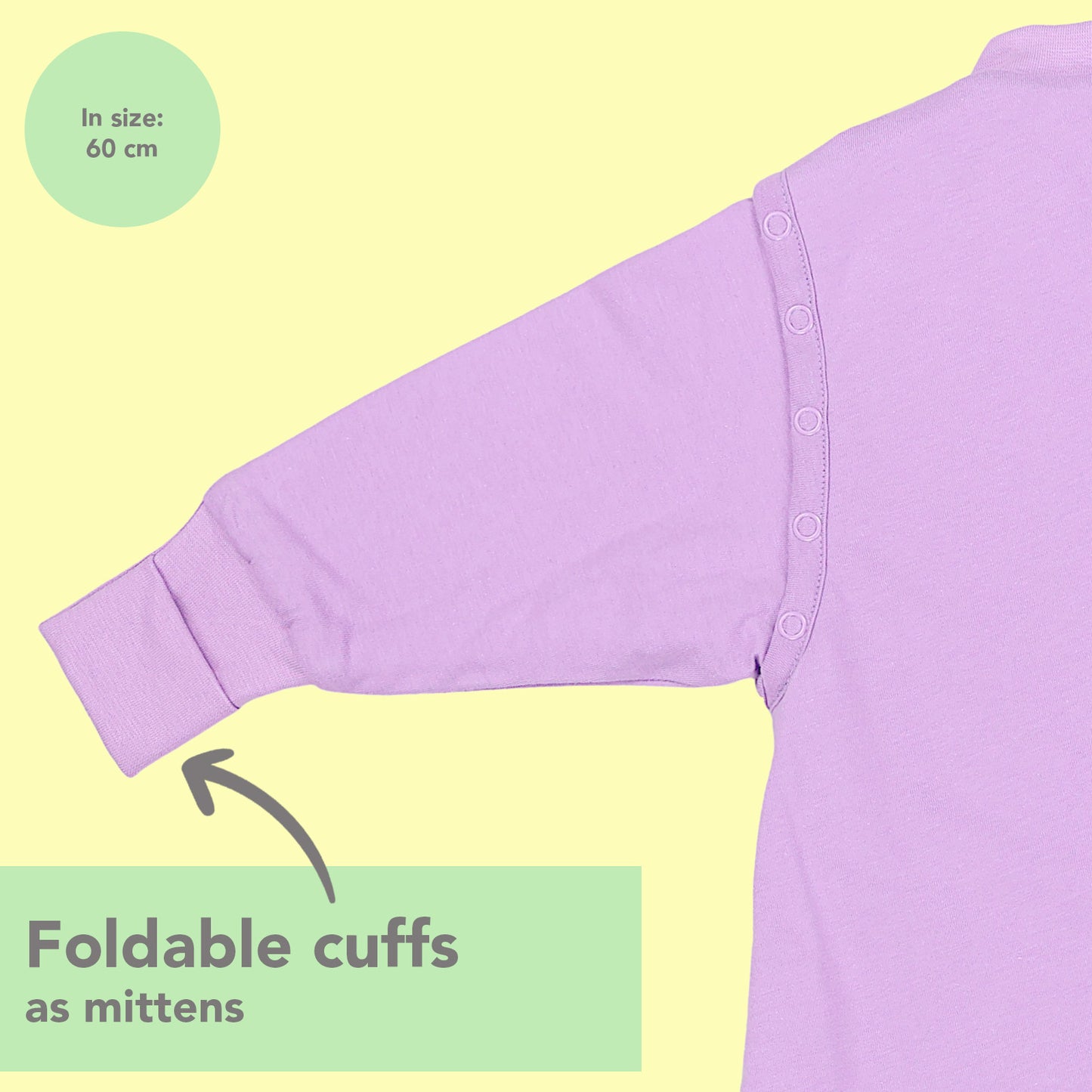 Sleeping Bag with Feet & Foldable Feet Covers - 2.5 TOG