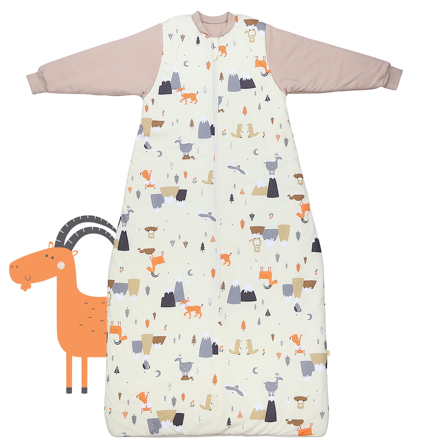 Long Sleeve Baby Sleeping Bag - 3.5 TOG