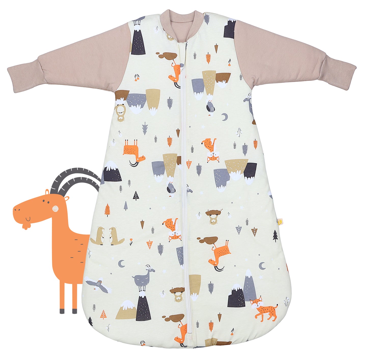 Long Sleeve Baby Sleeping Bag - 3.5 TOG