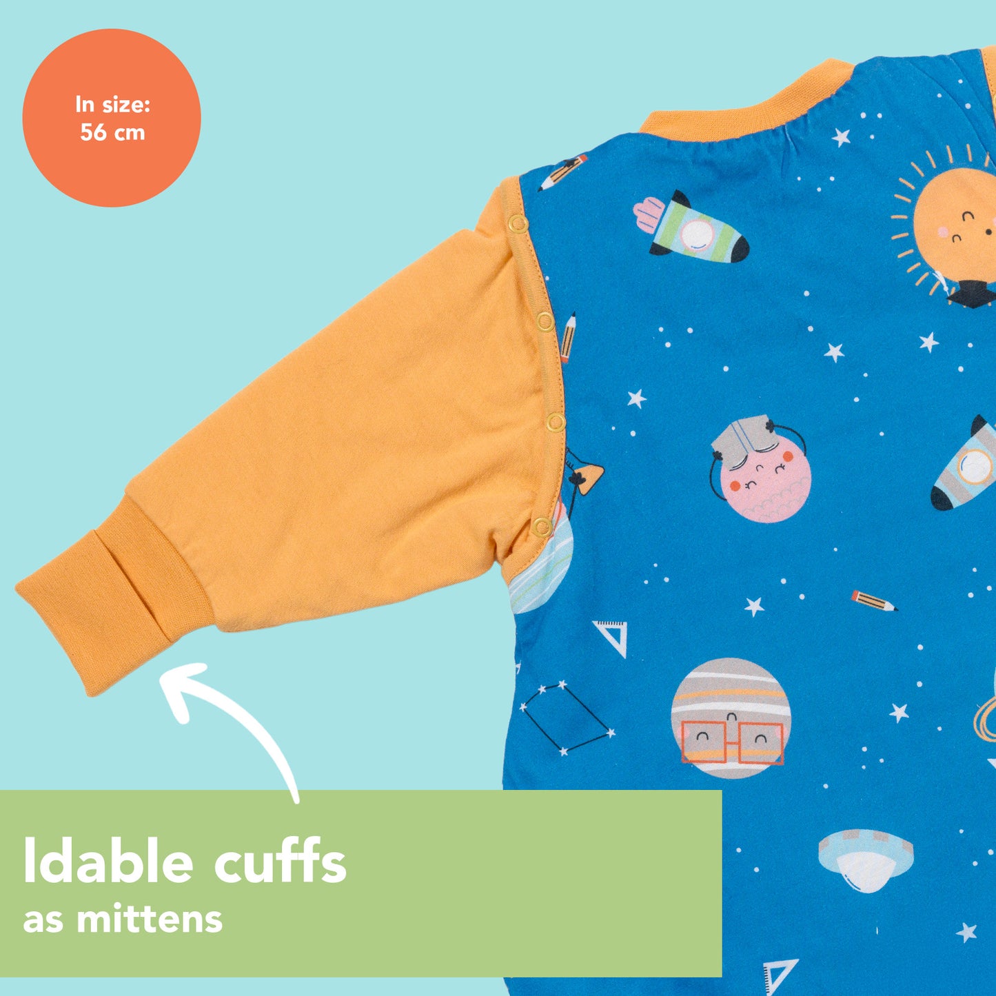 Sleeping Bag with Detachable Sleeves - 2.5 TOG