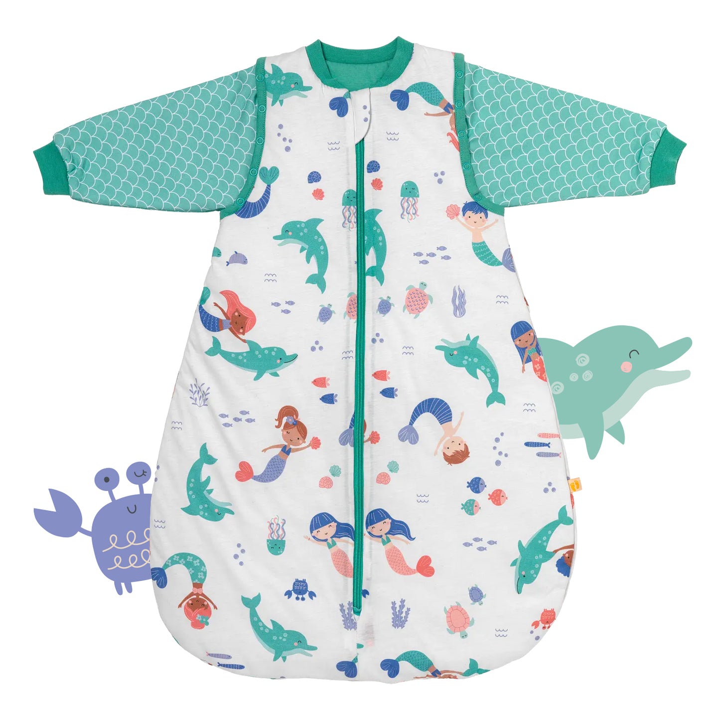 Long Sleeve Baby Sleeping Bag - 3.5 TOG