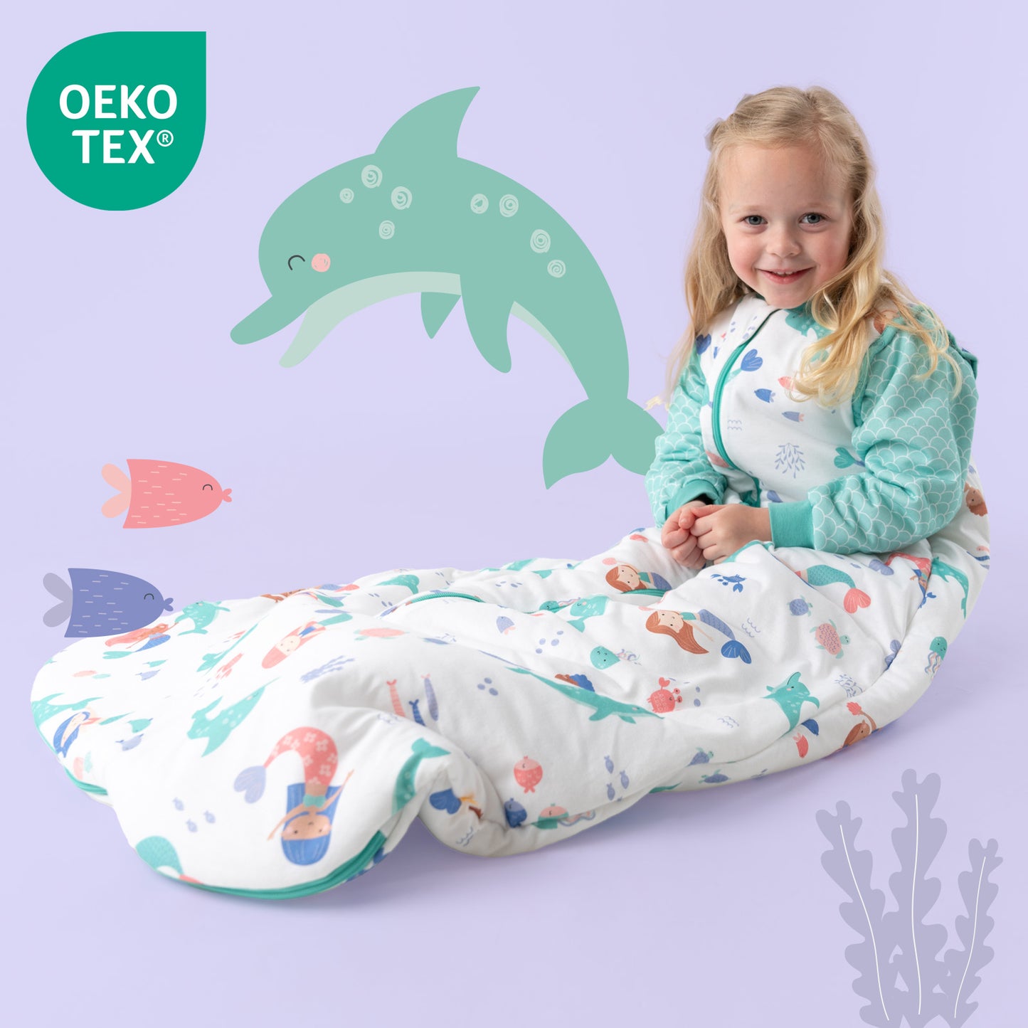 Long Sleeve Baby Sleeping Bag - 3.5 TOG