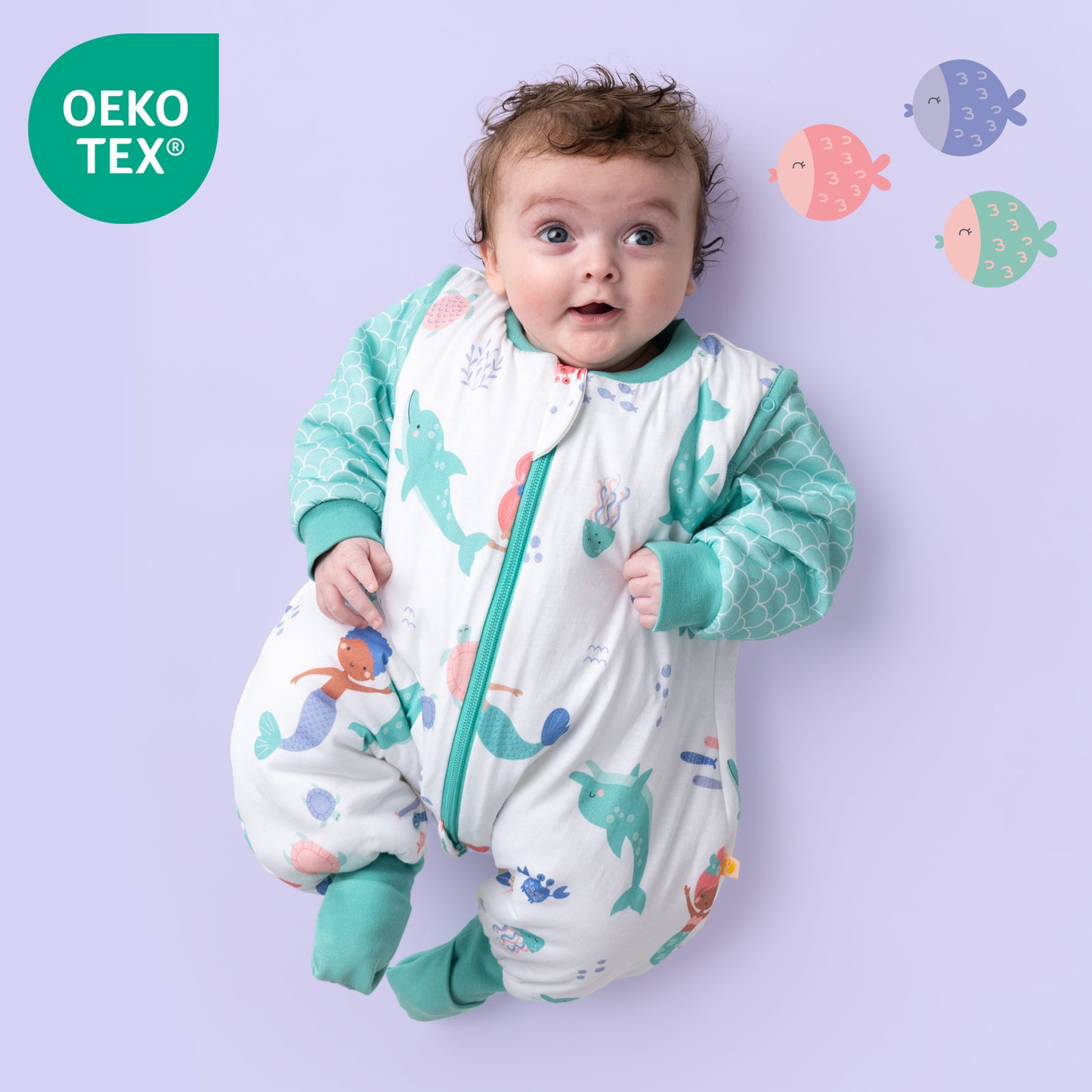 Sleeping Bag with Feet, Foldable Feet Covers & Sleeves - 1.0 TOG