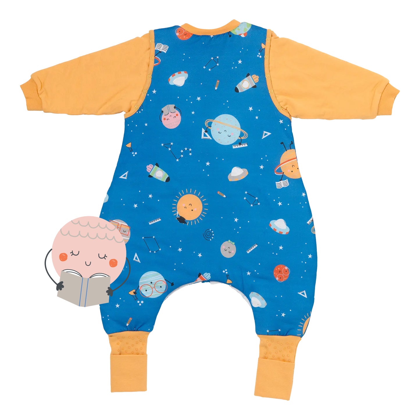 Sleeping Bag with Feet & Foldable Feet Covers - 2.5 TOG