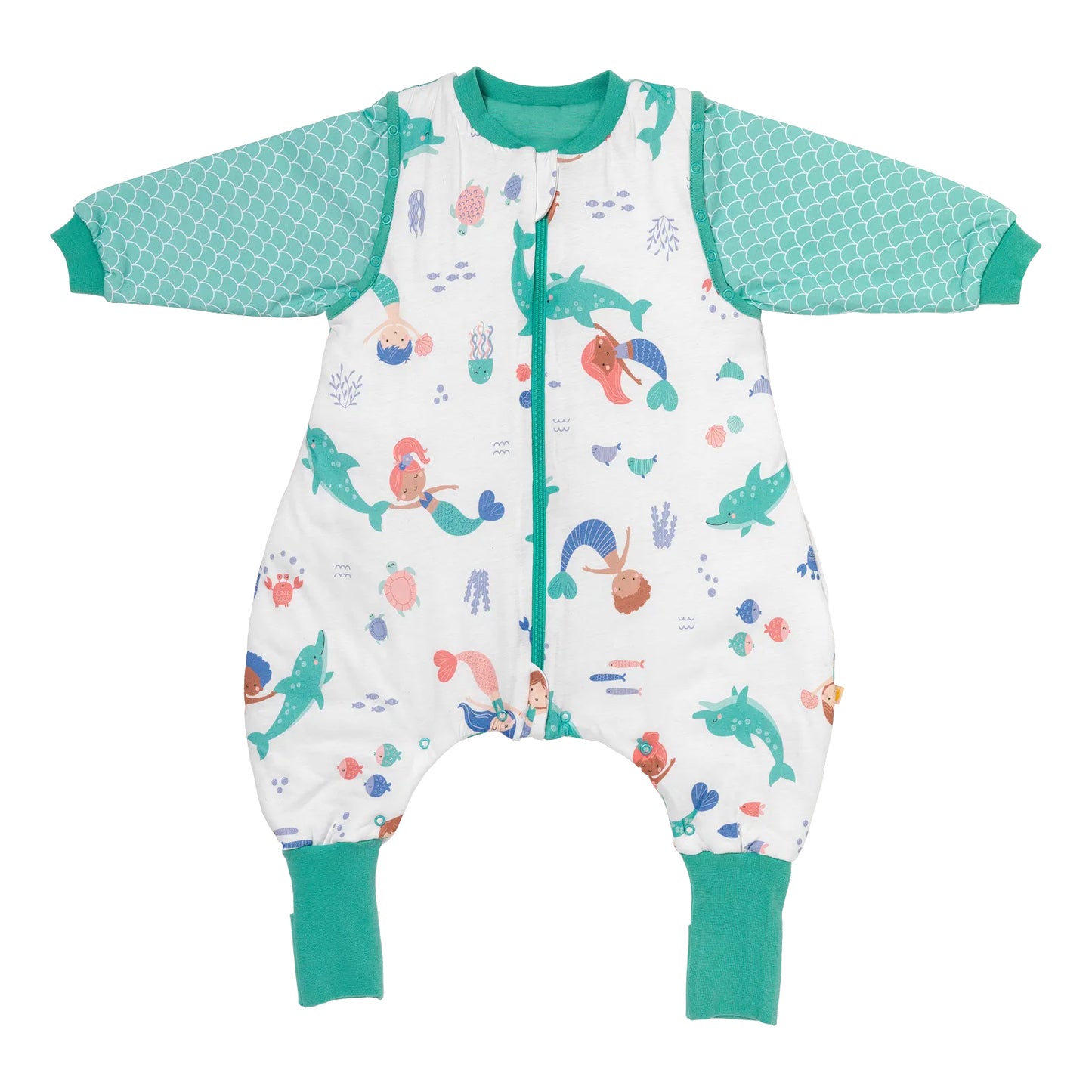 Sleeping Bag with Feet & Foldable Feet Covers - 3.5 TOG