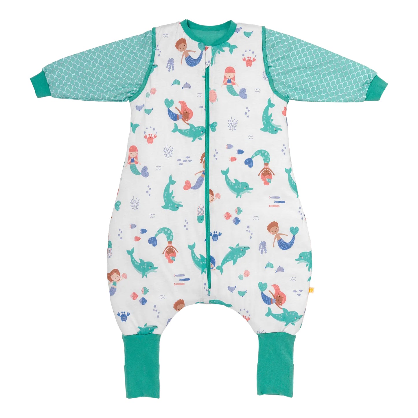 Sleeping Bag with Feet & Foldable Feet Covers - 3.5 TOG