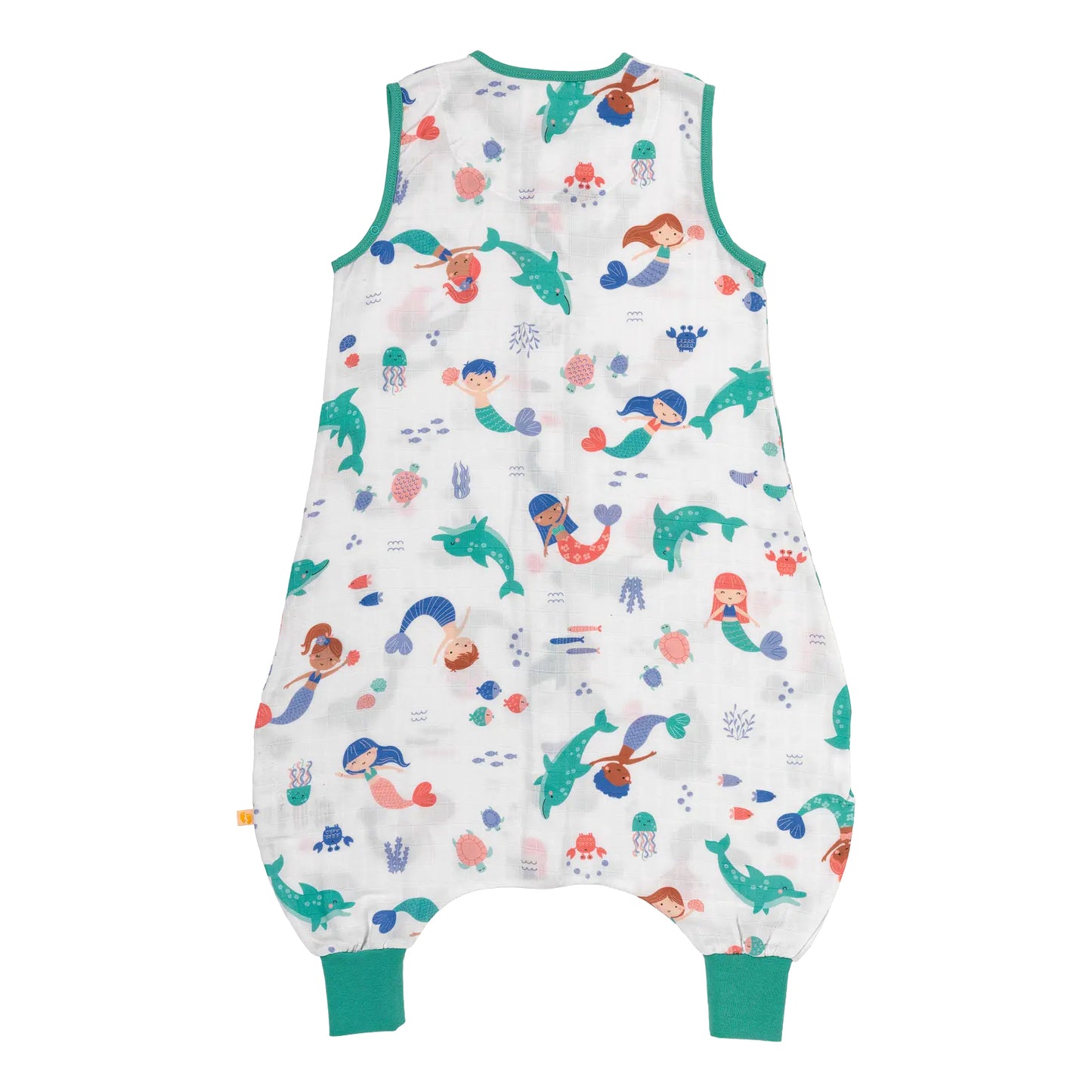 Muslin Sleeping Bag with Feet - 0.5 TOG