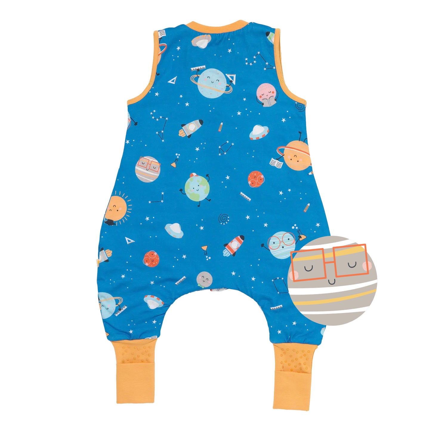 Sleeping Bag with Feet & Foldable Feet Covers - 1.0 TOG