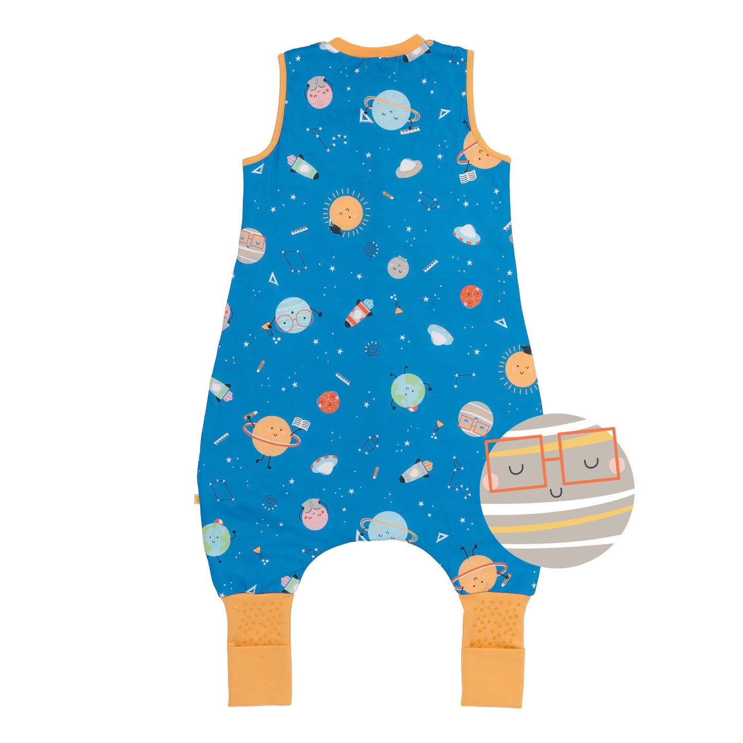 Sleeping Bag with Feet & Foldable Feet Covers - 1.0 TOG