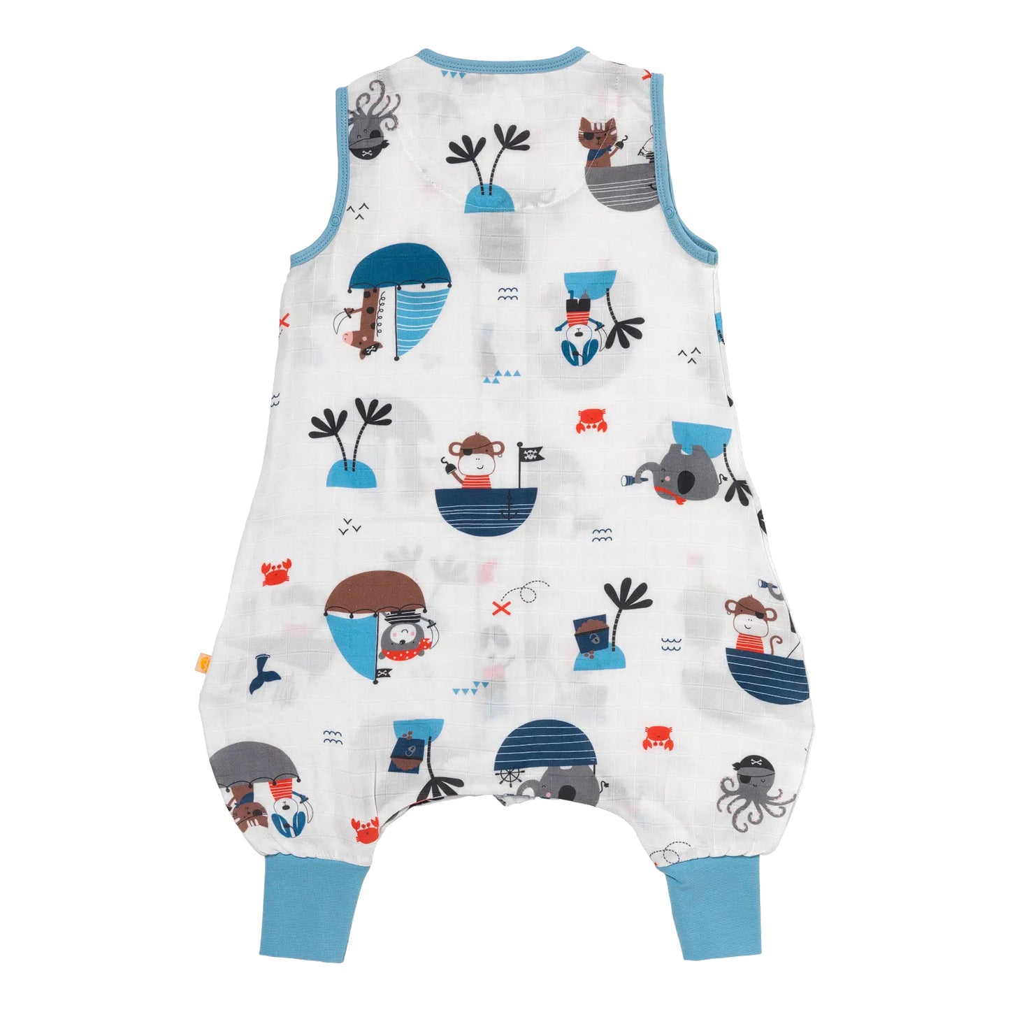 Muslin Sleeping Bag with Feet - 0.5 TOG