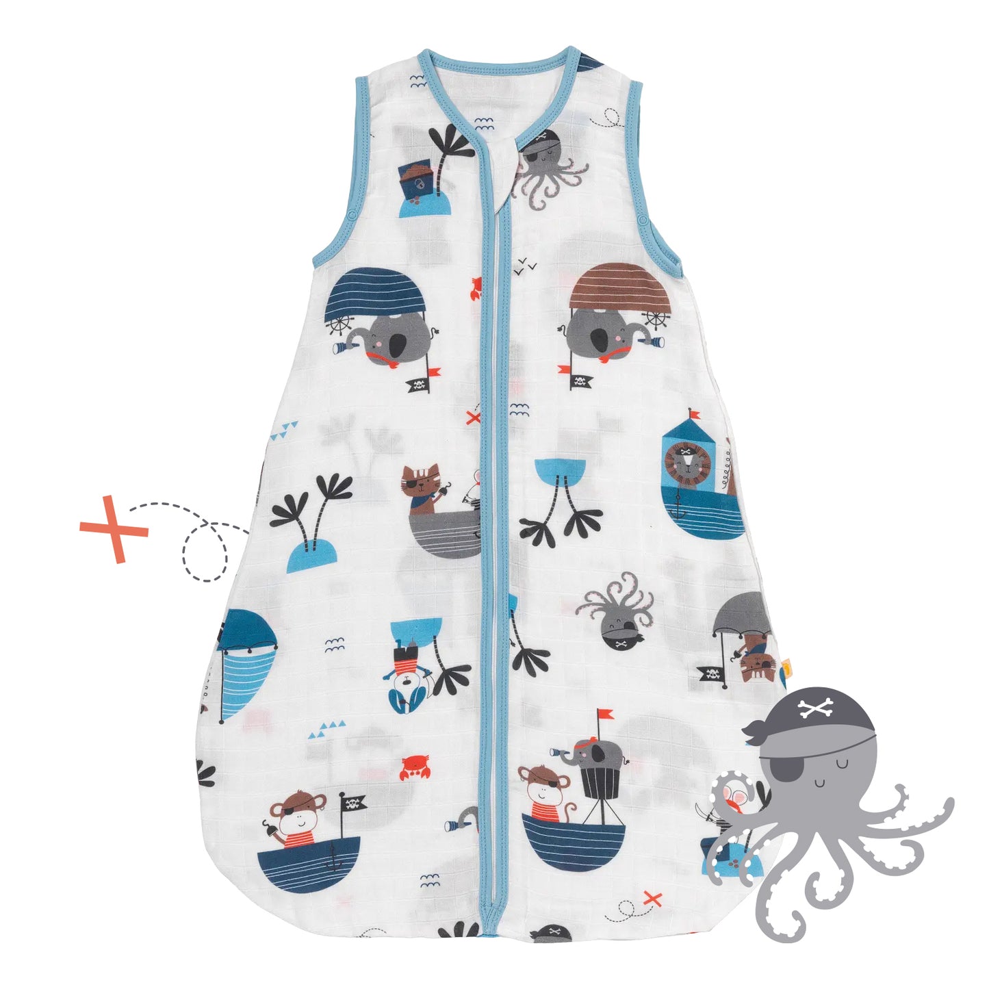 Muslin Baby Sleeping Bag - 0.5 TOG