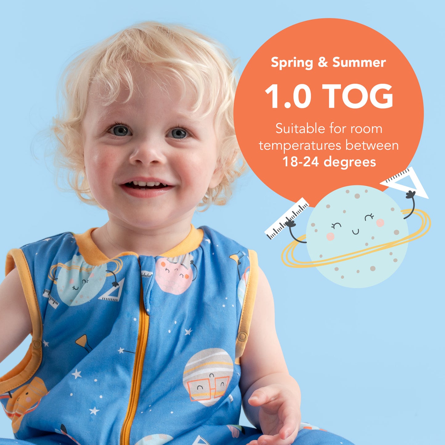 Baby Sleeping Bag - 1.0 TOG