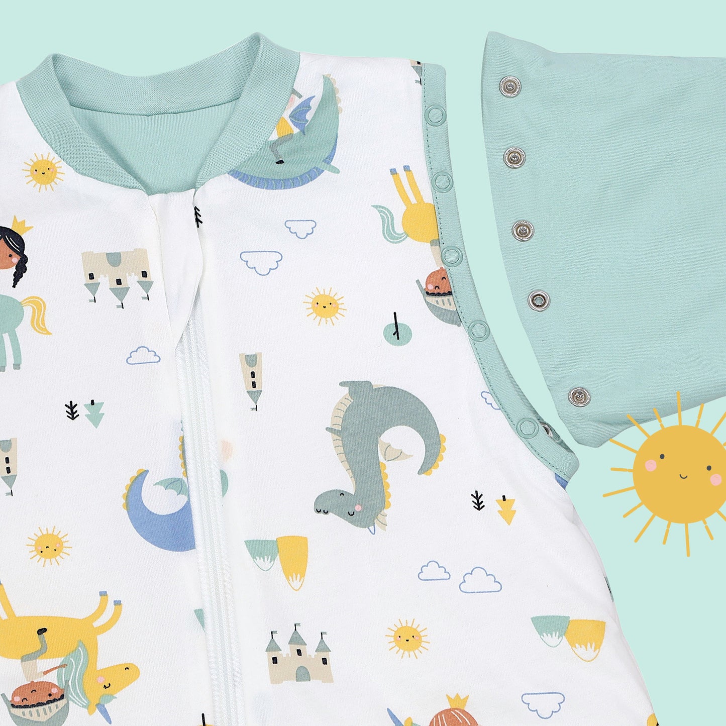 Baby Sleeping Bag - 1.0 TOG_Fantasia_zona del braccio_1187