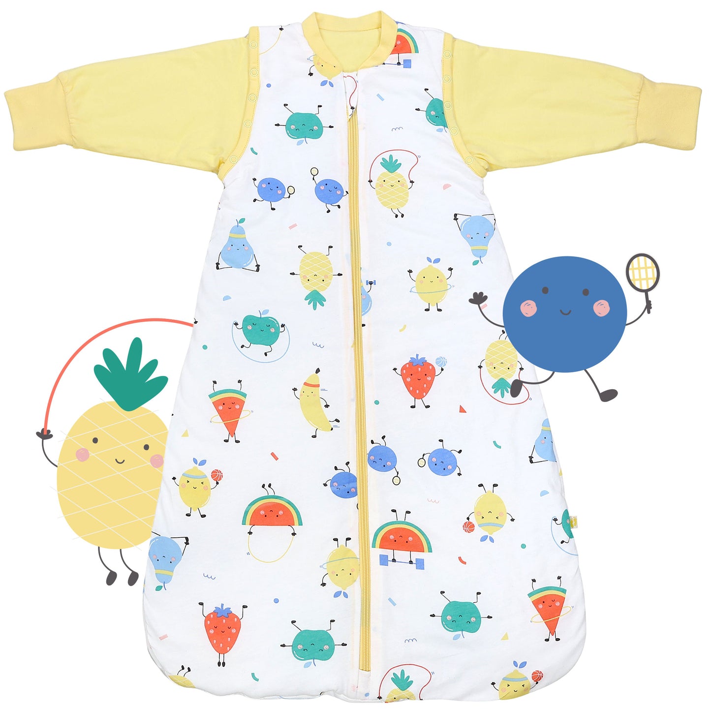 Baby Sleeping Bag - 1.0 TOG_Frutas en Forma_fronte_1187