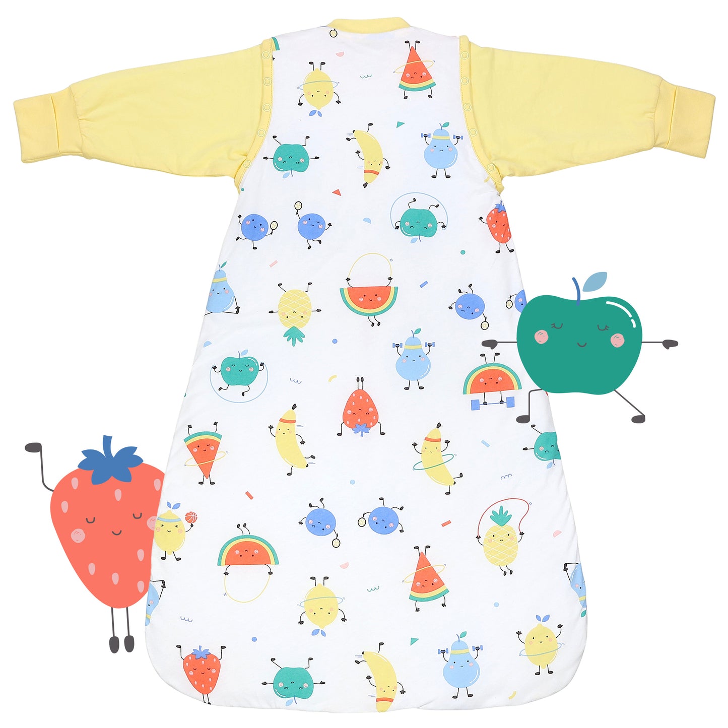 Baby Sleeping Bag - 1.0 TOG_Frutas en Forma_retro_1187