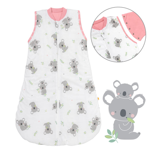 Baby Sleeping Bag - 1.0 TOG_Koala_Front with armhole_1187