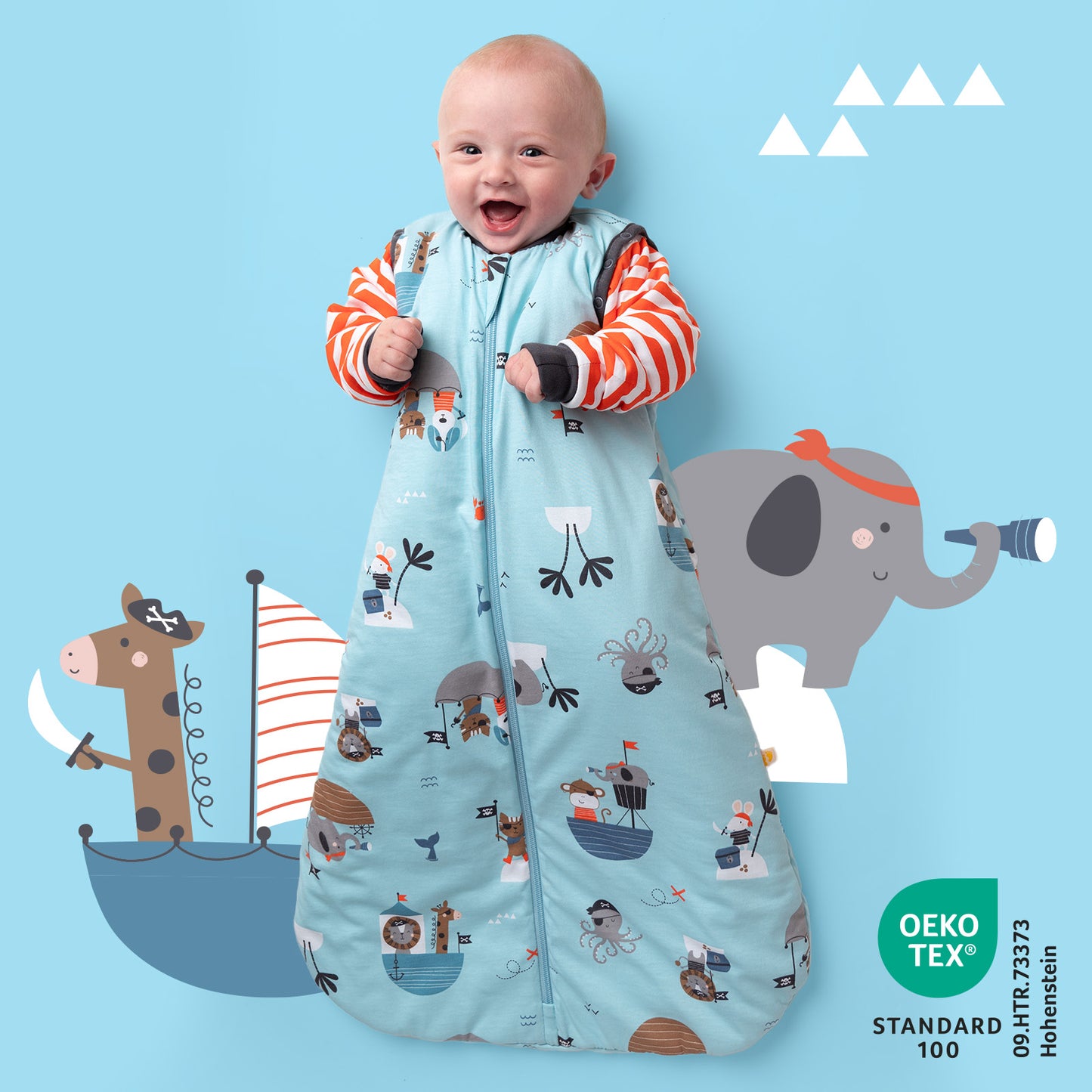 Baby Sleeping Bag - 1.0 TOG_Pirate_1187_2