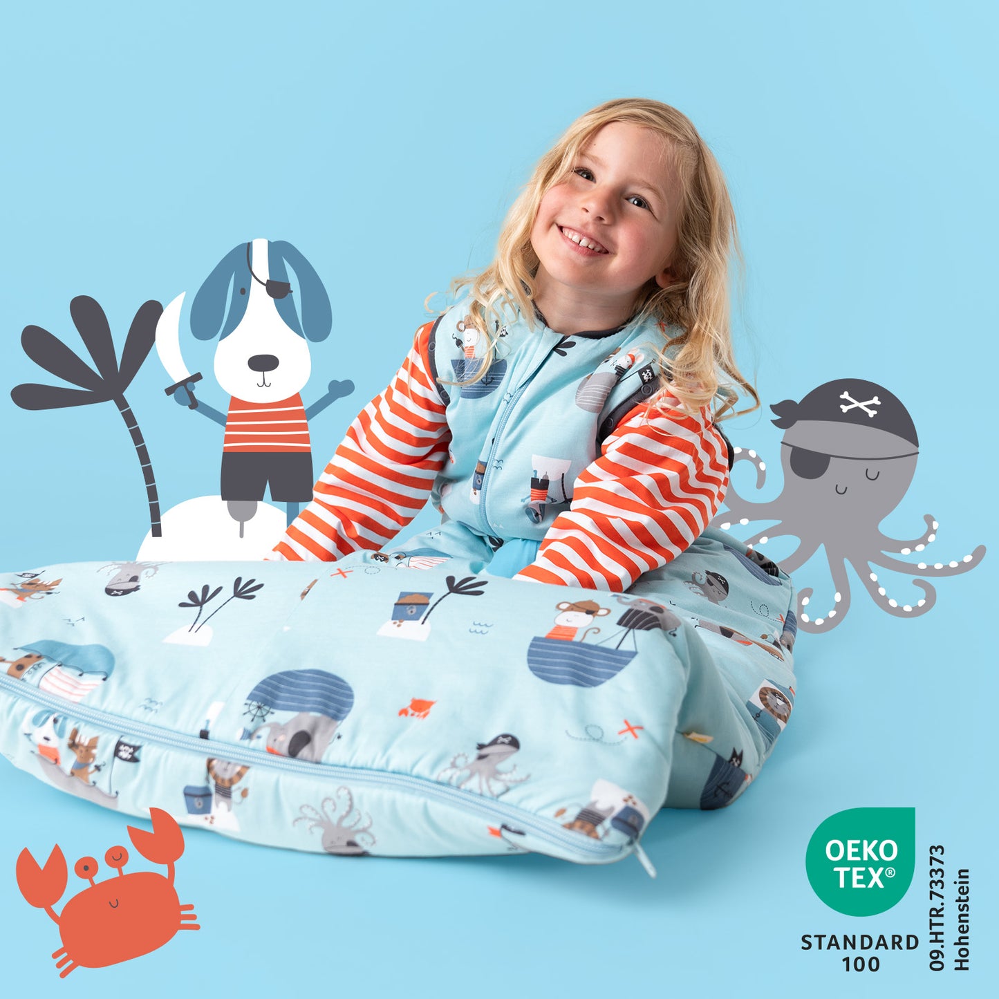 Baby Sleeping Bag - 1.0 TOG_Pirate_1187_2