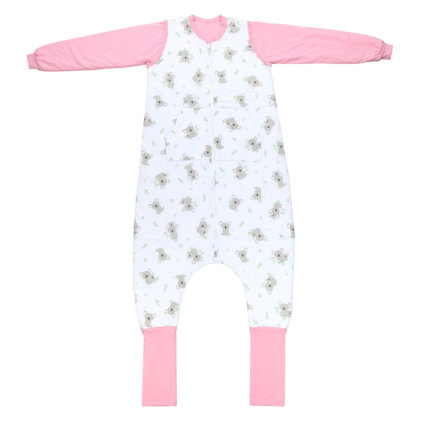 Adult Sleeping Bag with Feet & Detachable Sleeves - 2.5 TOG