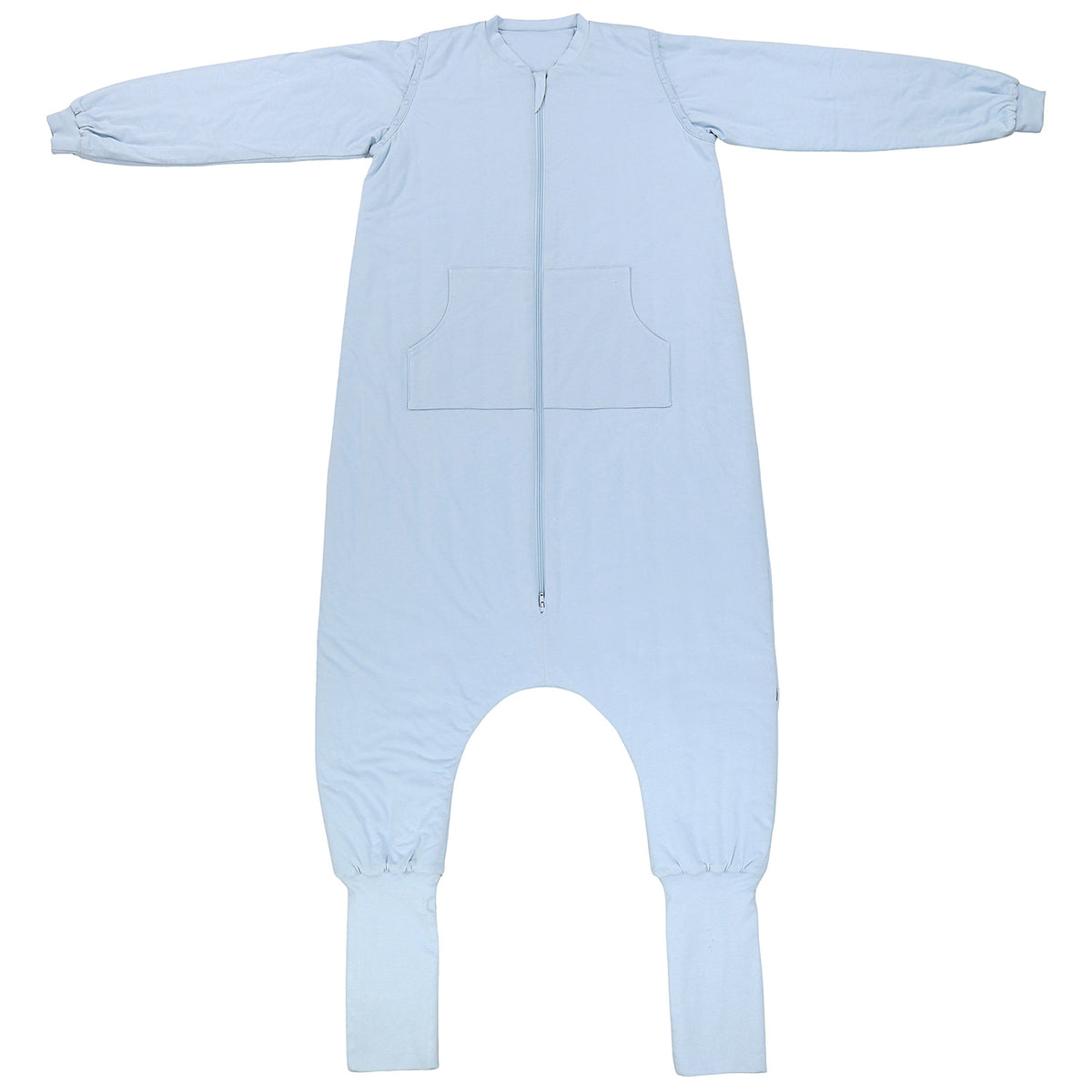 Adult Sleeping Bag with Feet & Detachable Sleeves - 3.5 TOG_Powder Blue_front_1189
