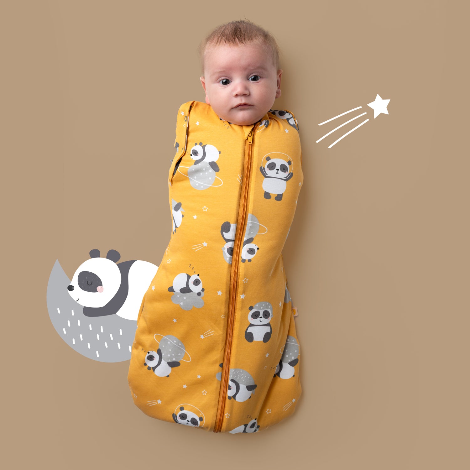 Swaddle bag 1.0 TOG_Panda_sample image_1198