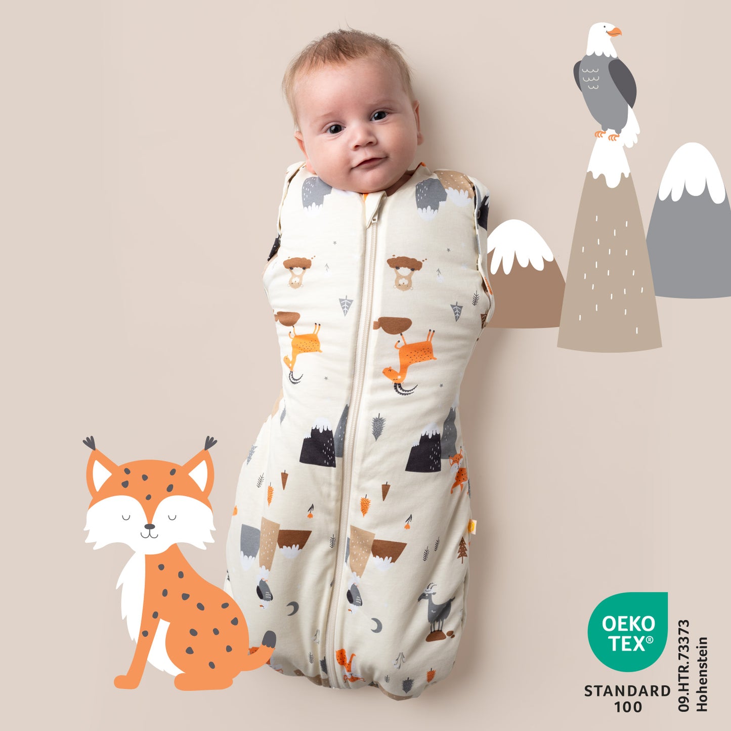 Swaddle bag 3.5 TOG_Mountain Animals_1199_2