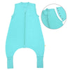 Sleeping Bag with Feet Foldable Feet Covers & Sleeves - 1.0 TOG_Aqua_front_1200