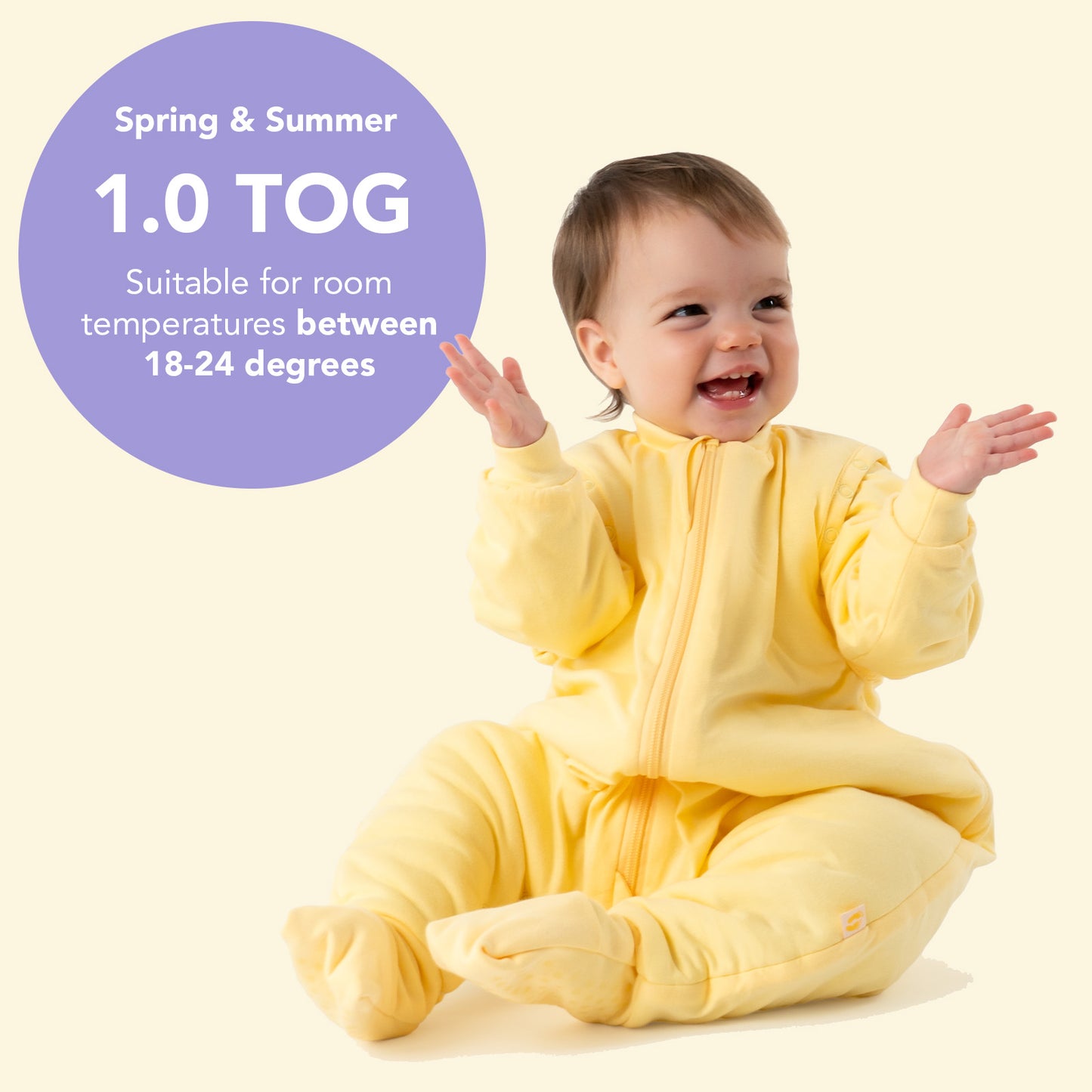 Sleeping Bag with Feet, Foldable Feet Covers & Sleeves - 1.0 TOG