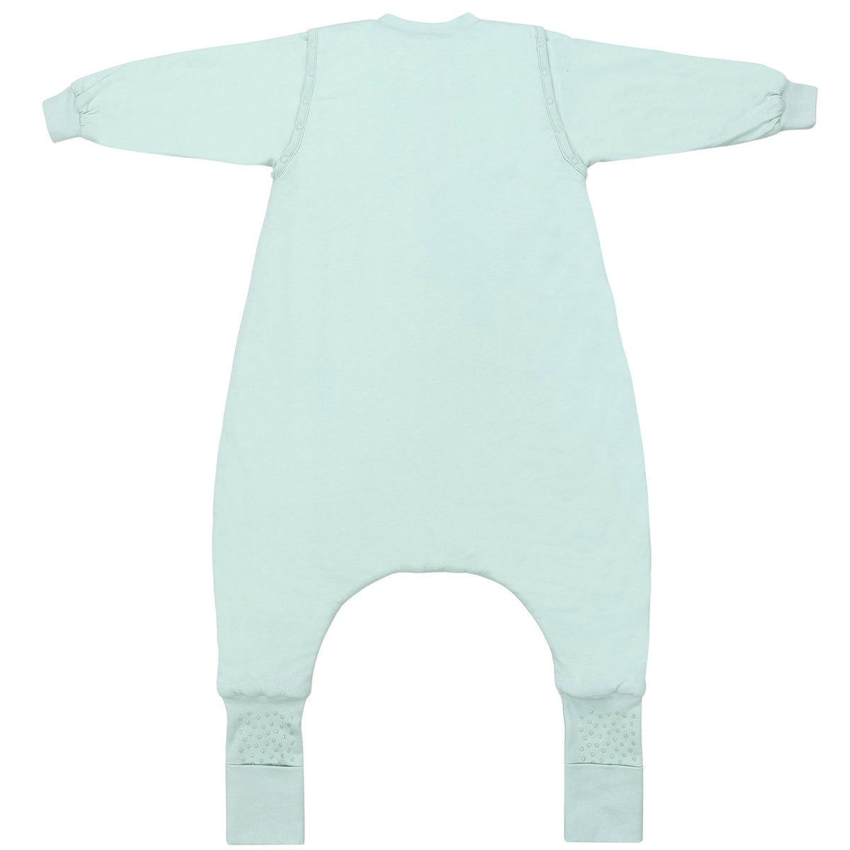 Sleeping Bag with Feet Foldable Feet Covers & Sleeves - 1.0 TOG_Sage_back_1200