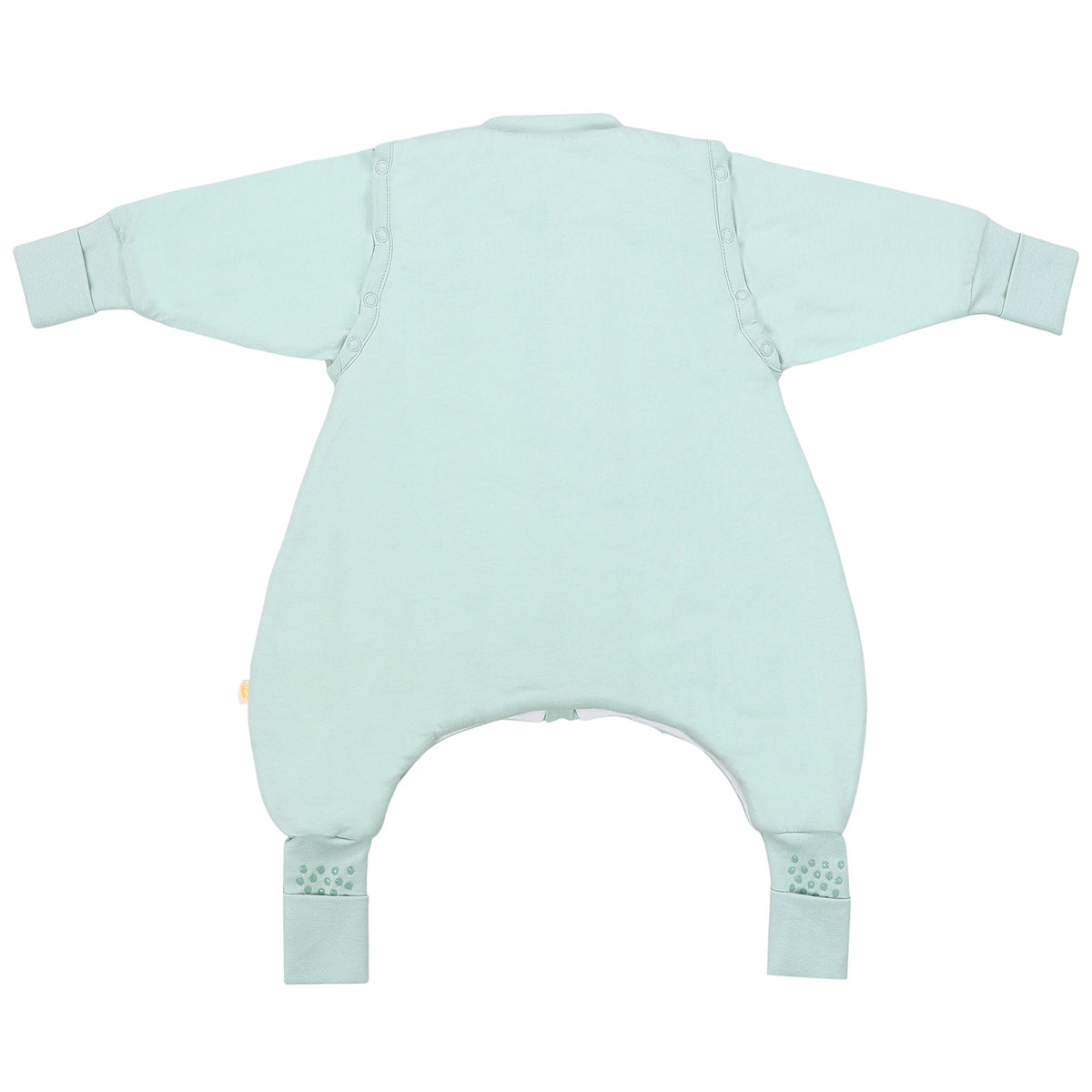 Sleeping Bag with Feet Foldable Feet Covers & Sleeves - 1.0 TOG_Sage_back_1200