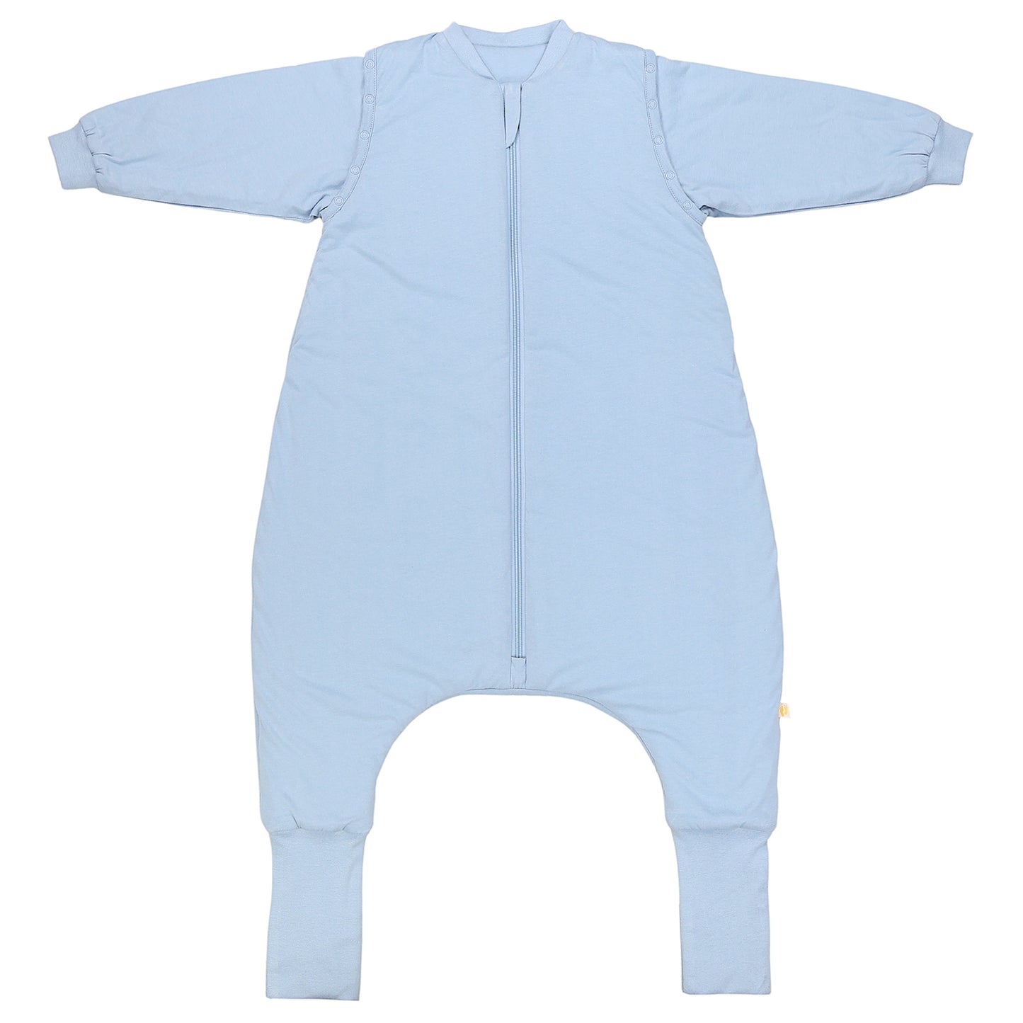 Sleeping Bag with Feet, Foldable Feet Covers & Sleeves - 1.0 TOG Powder Blue