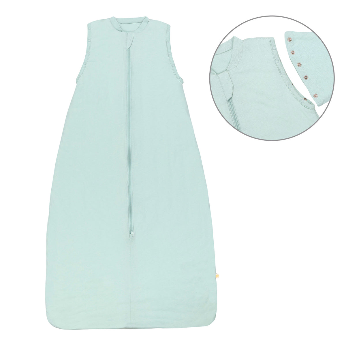 Baby Sleeping Bag - 1.0 TOG_Sage_Front with armhole_1201