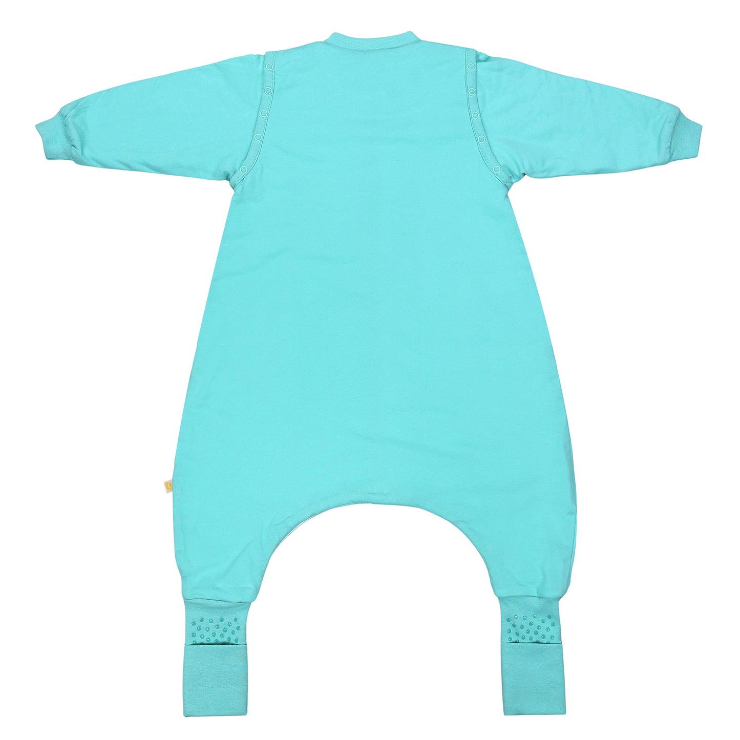 Sleeping Bag with Feet & Foldable Feet Covers - 2.5 TOG_Aqua_back_1202
