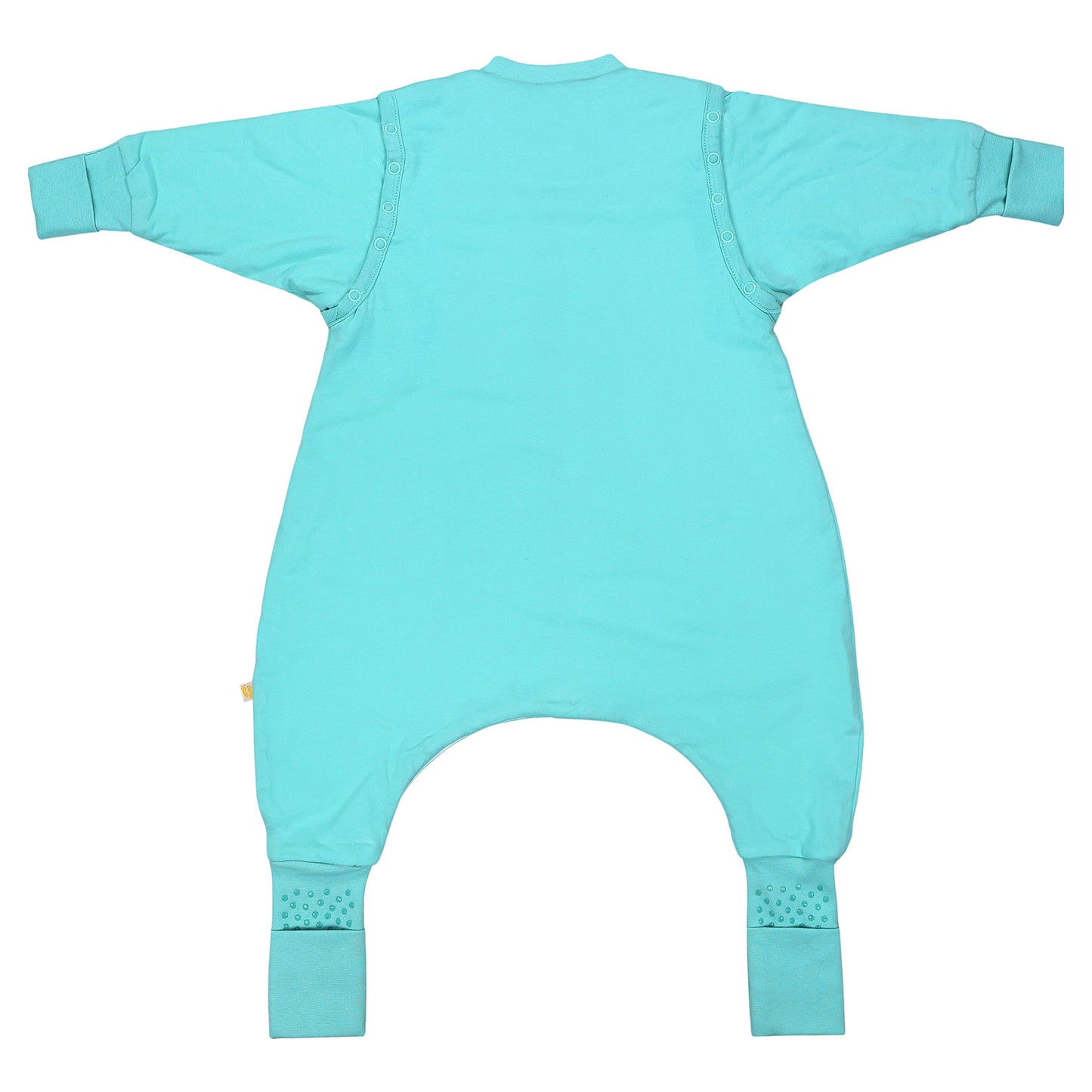 Sleeping Bag with Feet & Foldable Feet Covers - 2.5 TOG_Aqua_back_1202