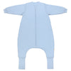 Sleeping Bag with Feet & Foldable Feet Covers - 2.5 TOG Powder Blue