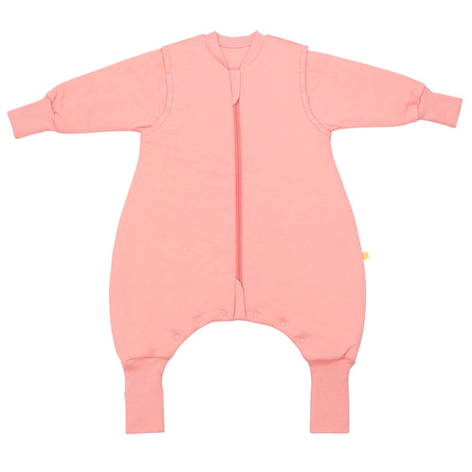 Sleeping Bag with Feet & Foldable Feet Covers - 2.5 TOG_Peach_front_1202