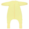 Sleeping Bag with Feet & Foldable Feet Covers - 2.5 TOG Soft Yellow