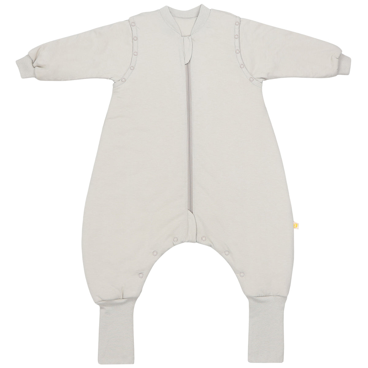 Sleeping Bag with Feet & Foldable Feet Covers - 2.5 TOG_Oatmeal_front_1202