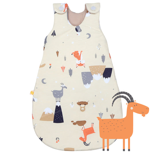 Baby Sleeping Bag - 2.5 TOG_Mountain Animals_front_1205
