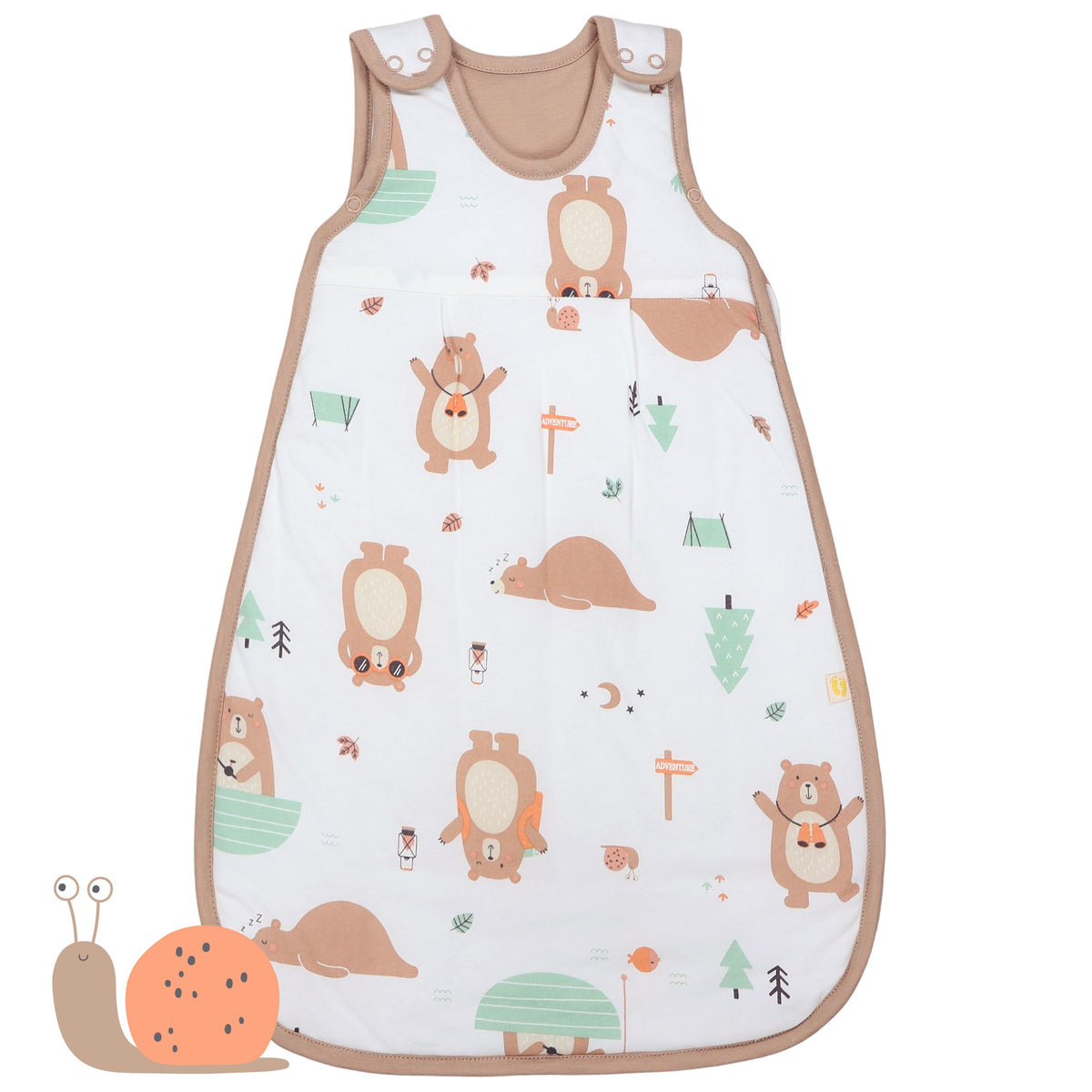 Baby Sleeping Bag - 2.5 TOG_Explorer Bear_front_1205