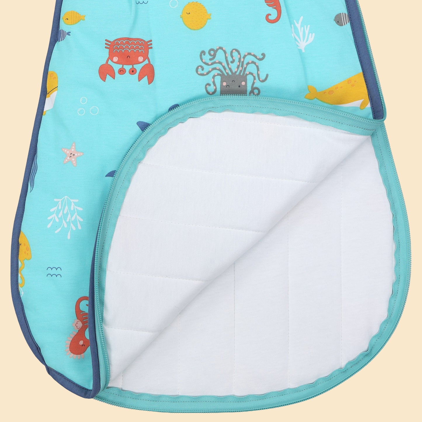 Baby Sleeping Bag - 2.5 TOG_Under the Sea_detail_1205