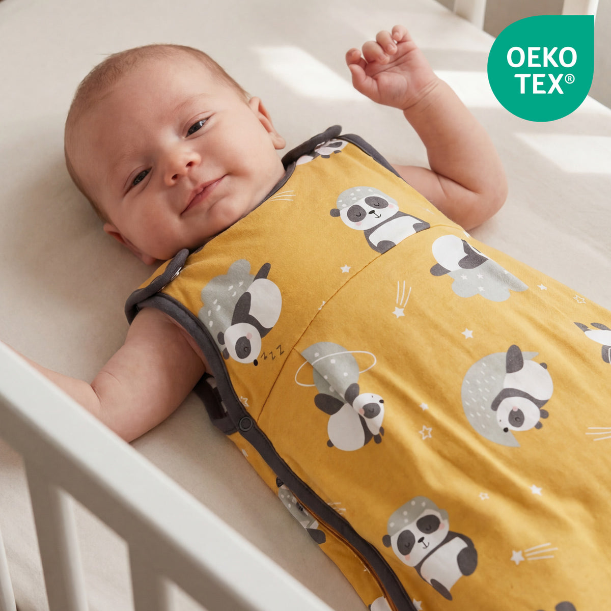 Baby Sleeping Bag - 2.5 TOG_Panda_OEKOTEX_1205
