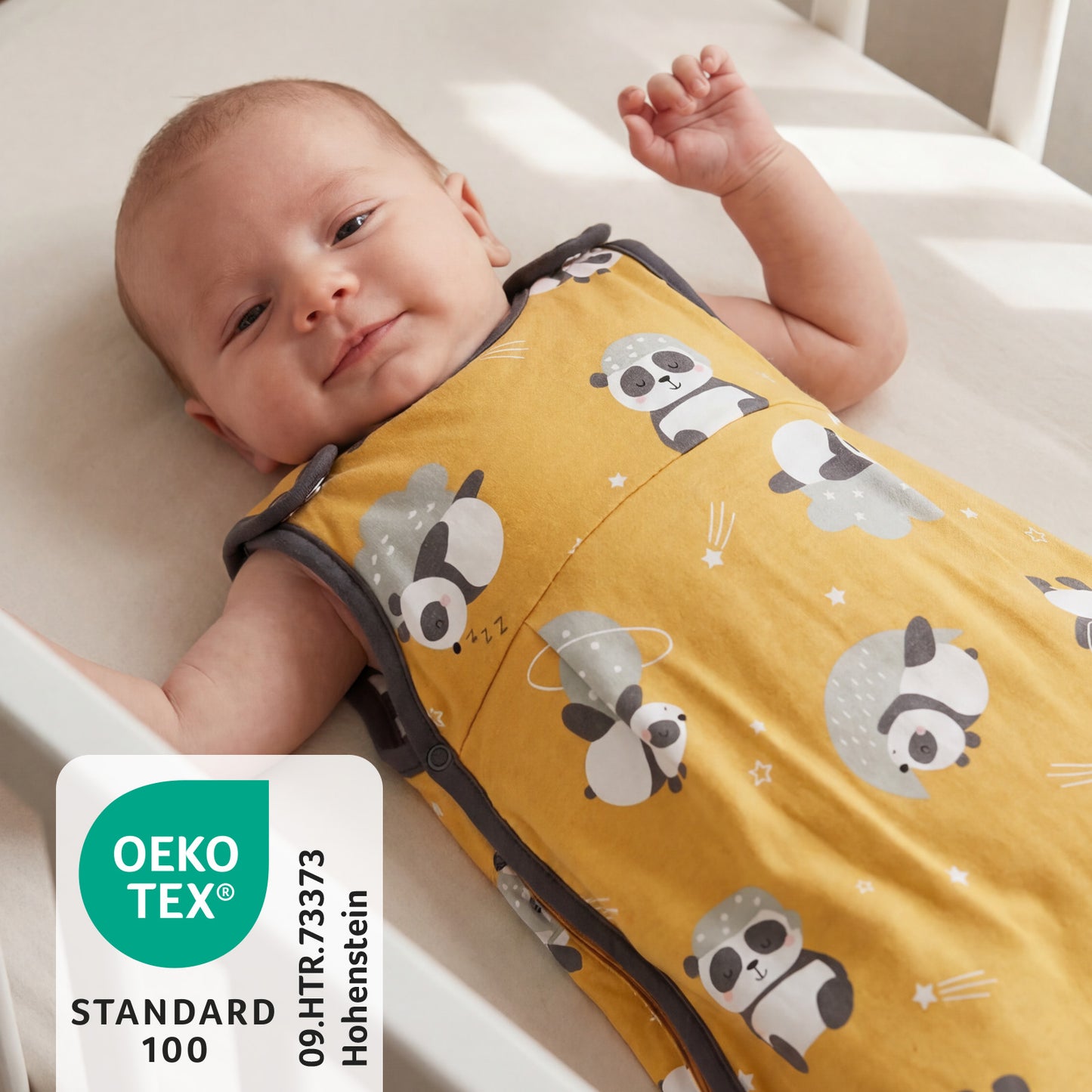 Baby Sleeping Bag - 2.5 TOG_Panda_OEKOTEX_1205