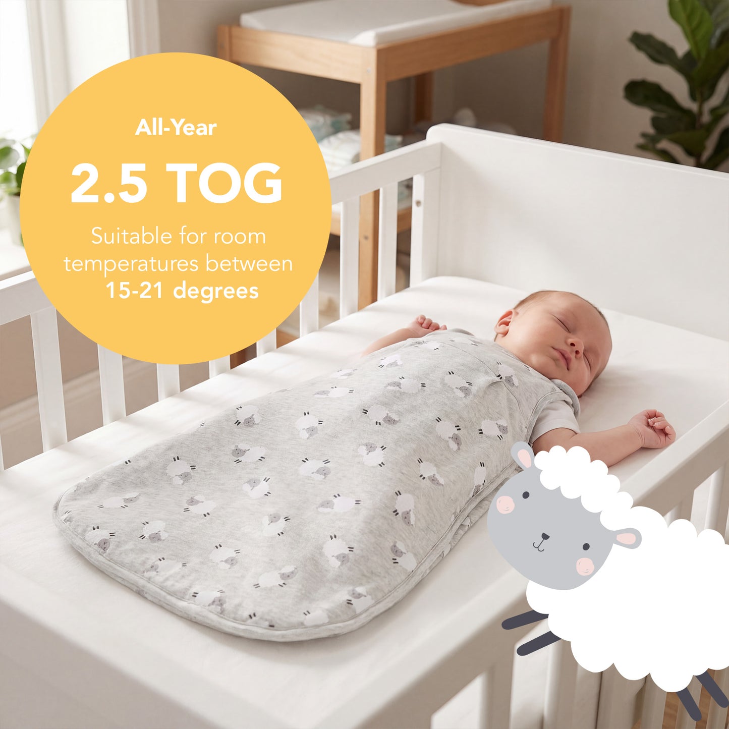 Baby Sleeping Bag - 2.5 TOG_TOG_1205