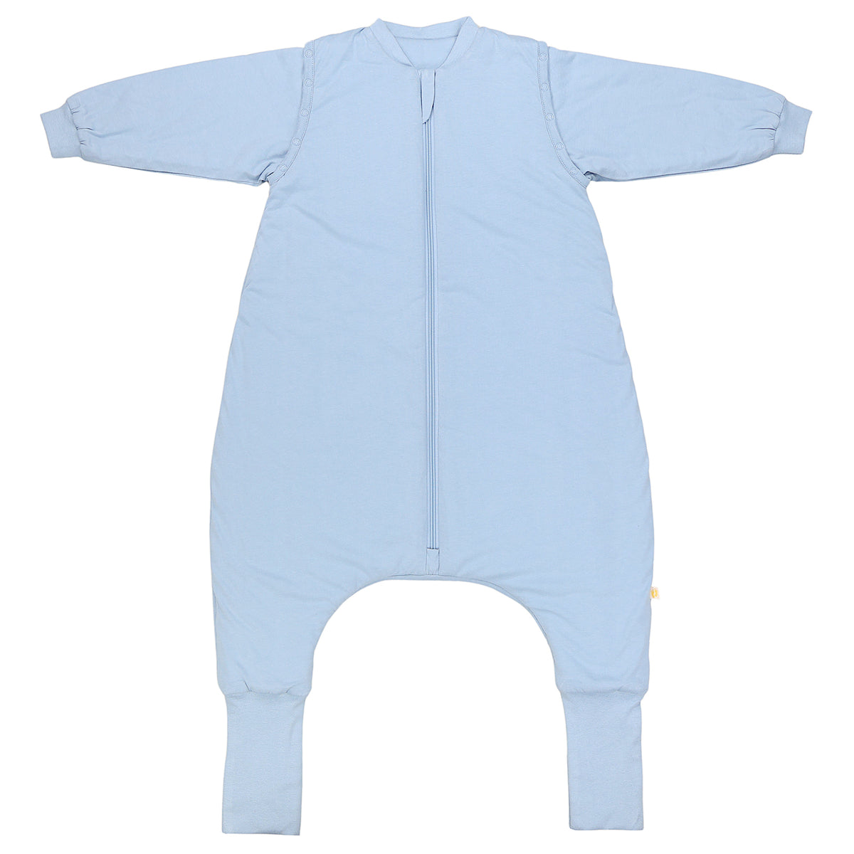 Sleeping Bag with Feet & Foldable Feet Covers - 3.5 TOG_Powder Blue_front_1209