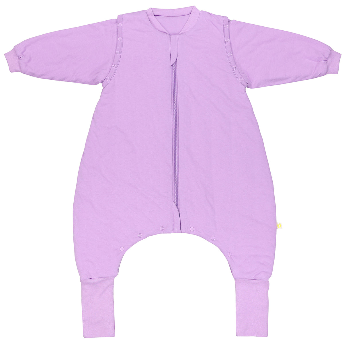 Sleeping Bag with Feet & Foldable Feet Covers - 3.5 TOG_Lilac_front_1209