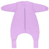 Sleeping Bag with Feet & Foldable Feet Covers - 3.5 TOG_Lilac_front_1209