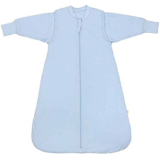 Long Sleeve Baby Sleeping Bag - 3.5 TOG_Powder Blue_front_1210