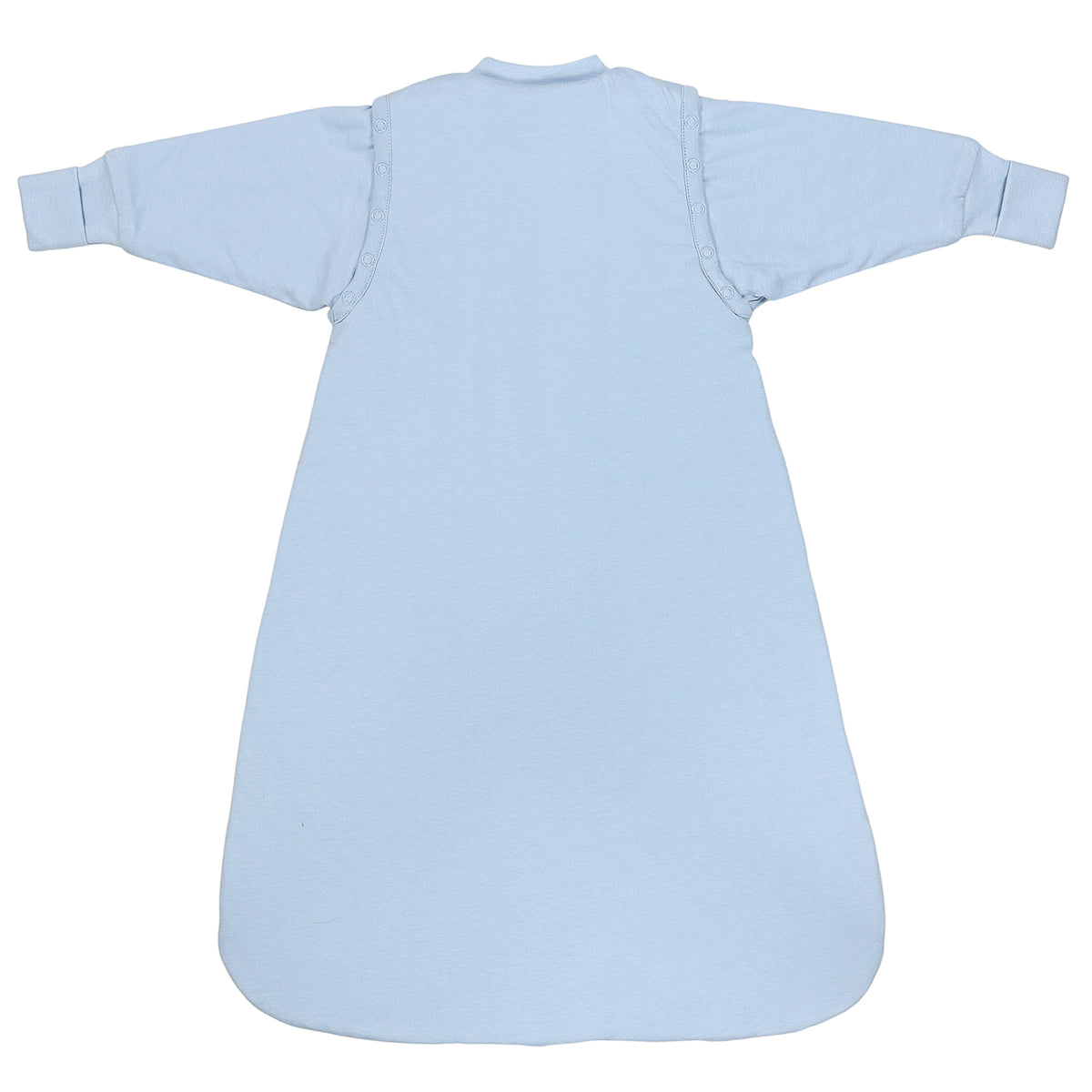 Long Sleeve Baby Sleeping Bag - 3.5 TOG_Powder Blue_back_1210
